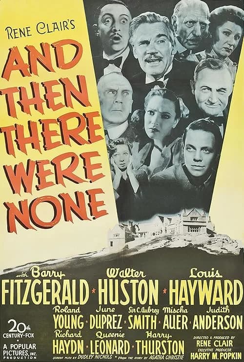 And Then There Were None film posteri