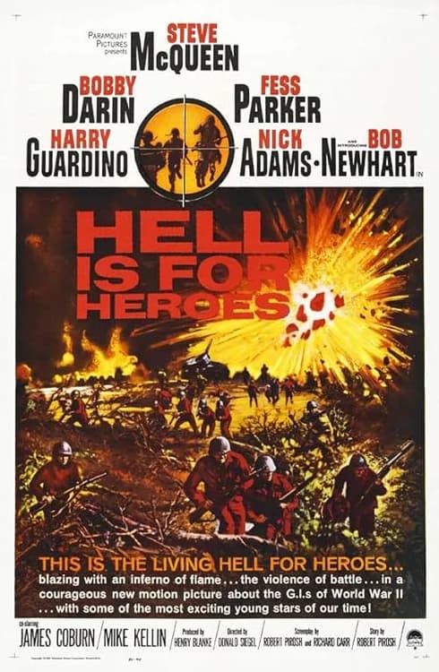 Hell Is for Heroes film posteri