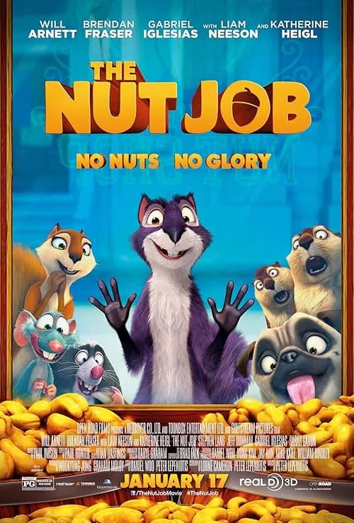 The Nut Job film posteri