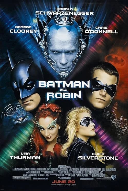 Batman & Robin film posteri